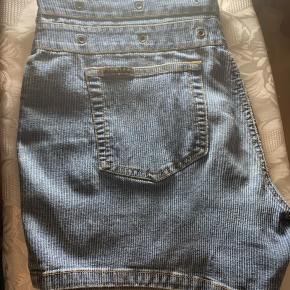 MOTO BLUES Jean Shorts - Picture 4 of 7